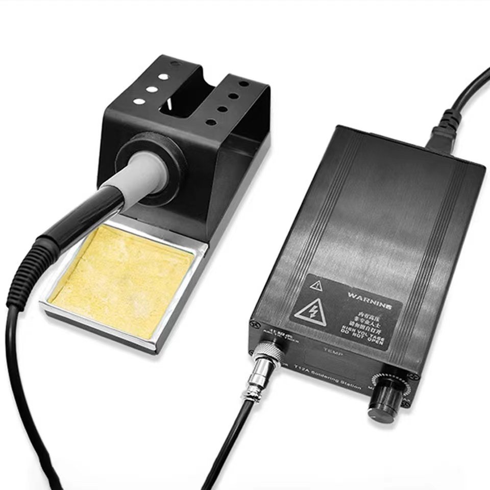 T12 Fast Heating Thermostatic soldering Iron 75W thermostat soldering station For Motherboard BGA PCB Repair
