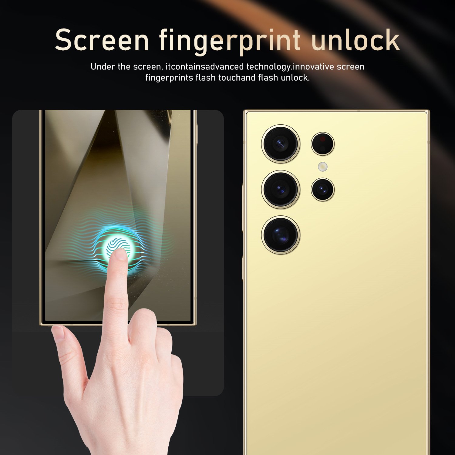 S24 Hot Selling 5G sum s23 Ultra sung Mobile CellPhonel 7.2 inch 16GB+1TB 48+108MP Face Recognition 5G Smartphone