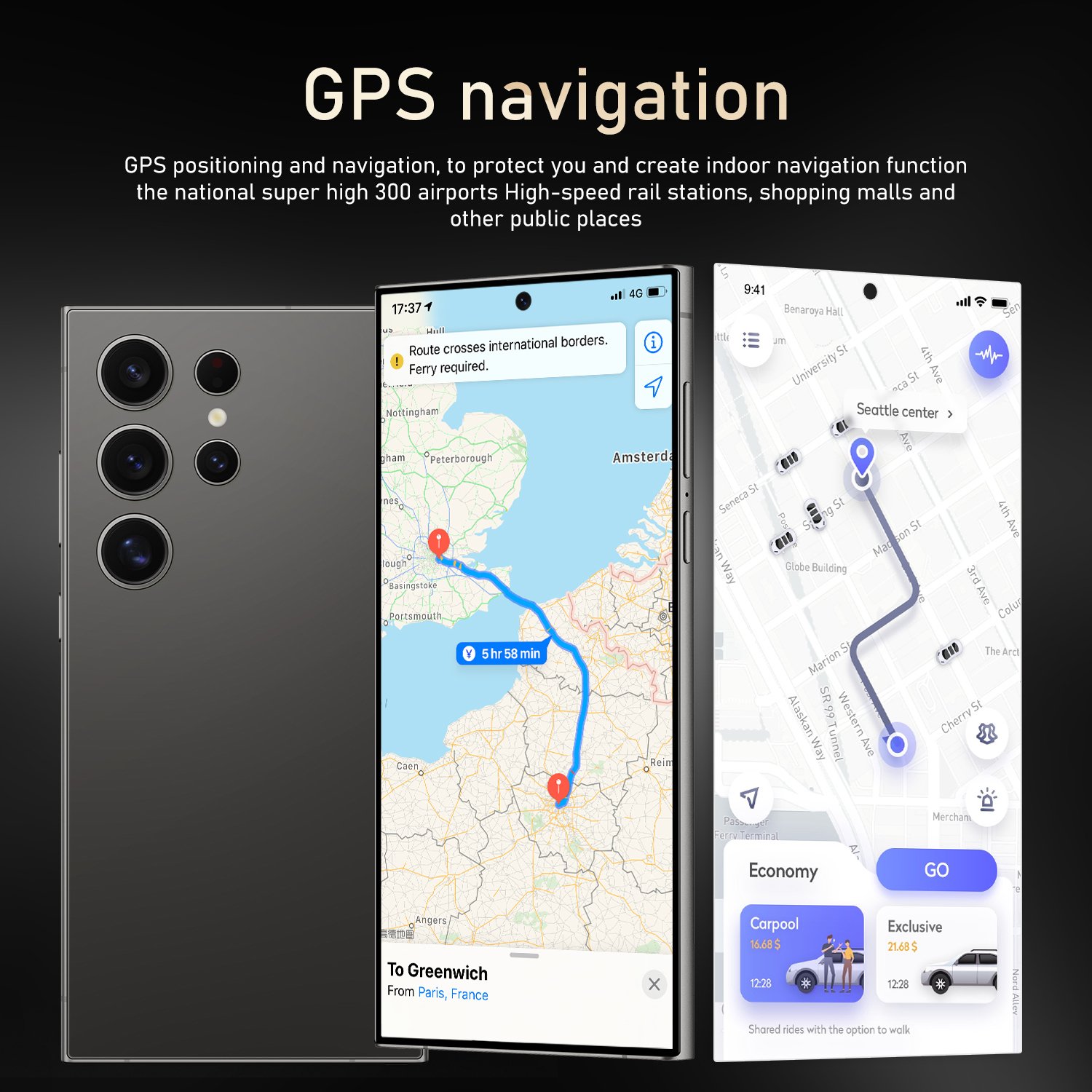 S24 Hot Selling 5G sum s23 Ultra sung Mobile CellPhonel 7.2 inch 16GB+1TB 48+108MP Face Recognition 5G Smartphone