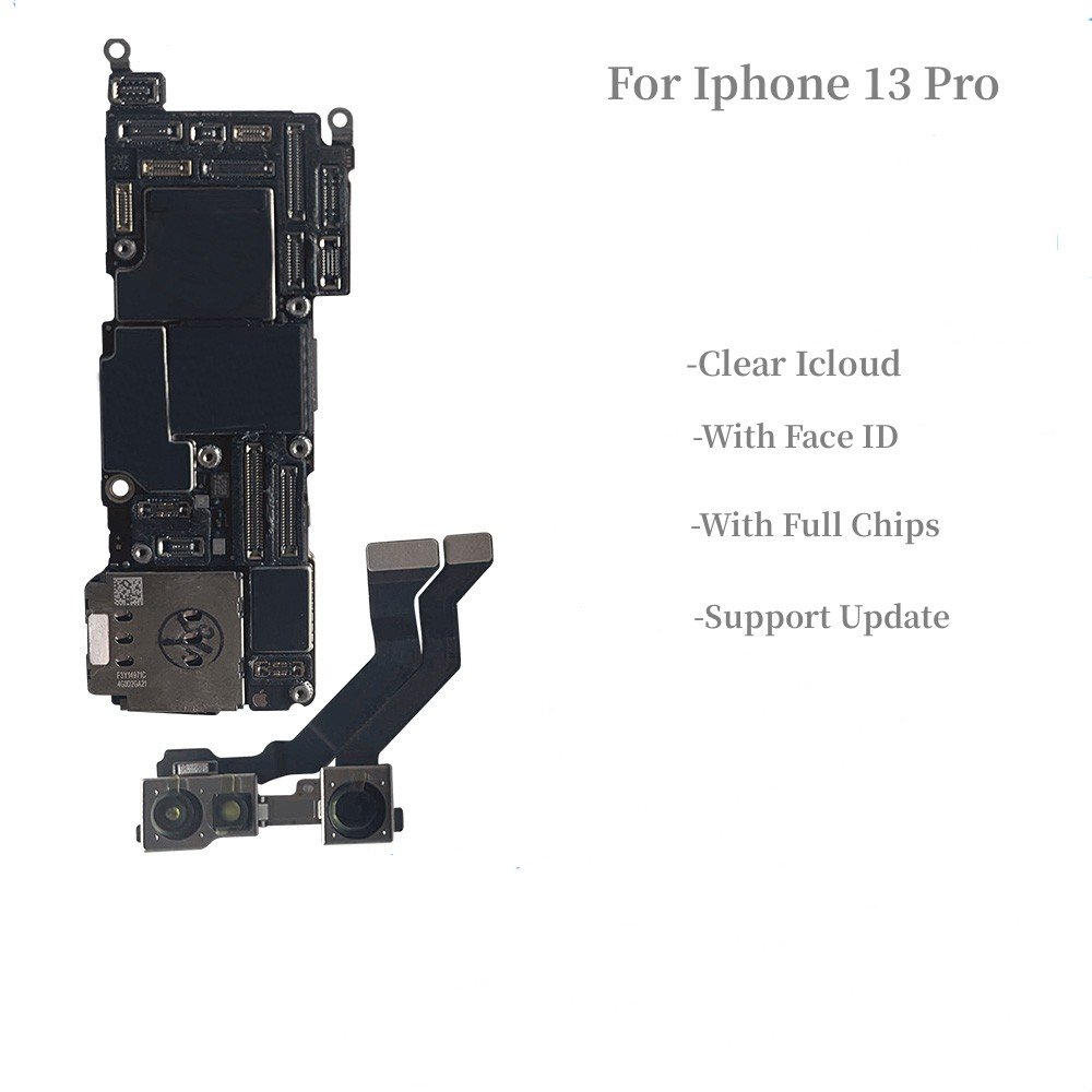 Original unlocked motherboard For iphone13 mini pro max Logic Board with face id for iphone motherboard mobile phone motherboard