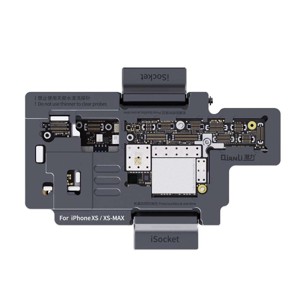 factory price iSocket from QianLi for iPhone XS/ XS MAX motherboard test and repair
