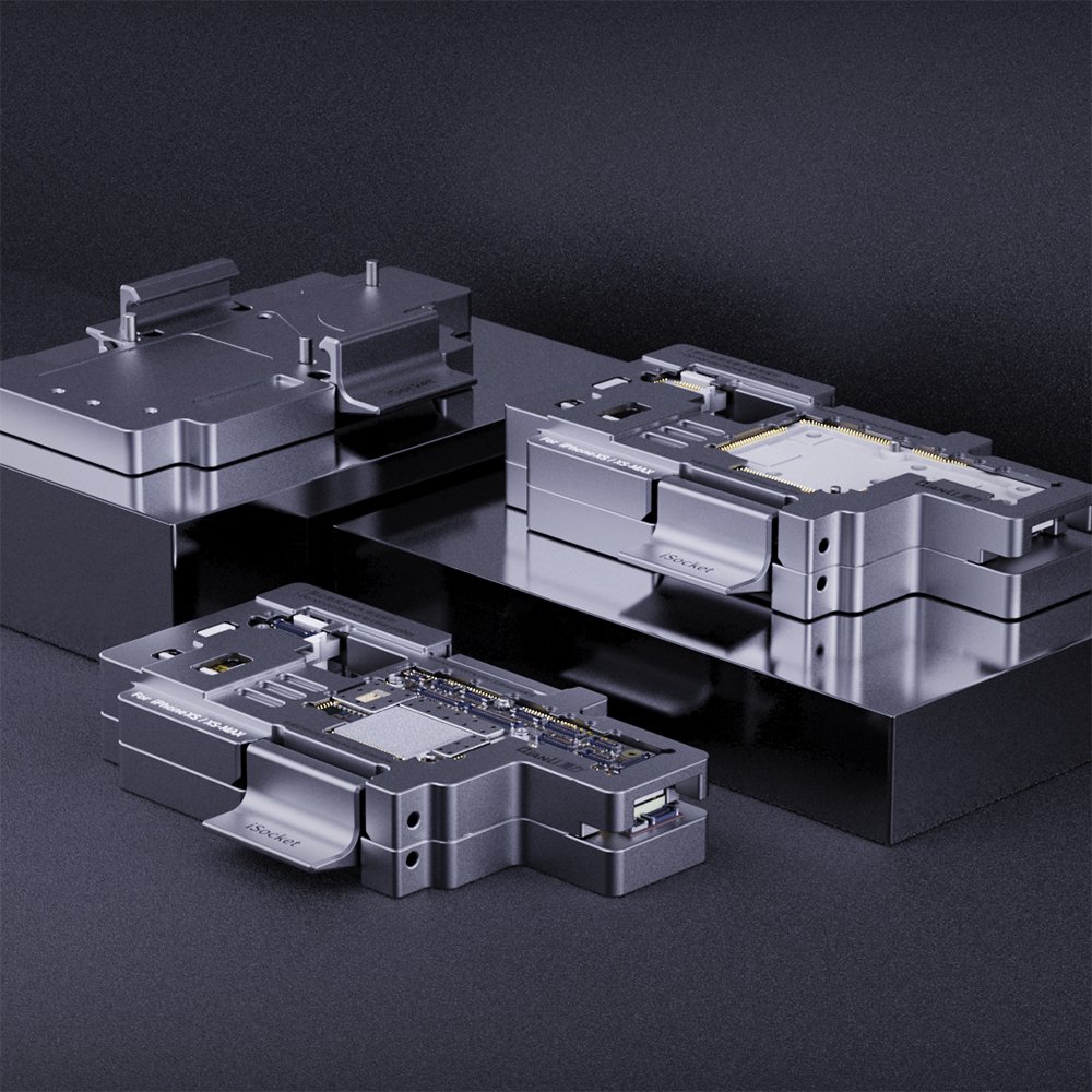 factory price iSocket from QianLi for iPhone XS/ XS MAX motherboard test and repair
