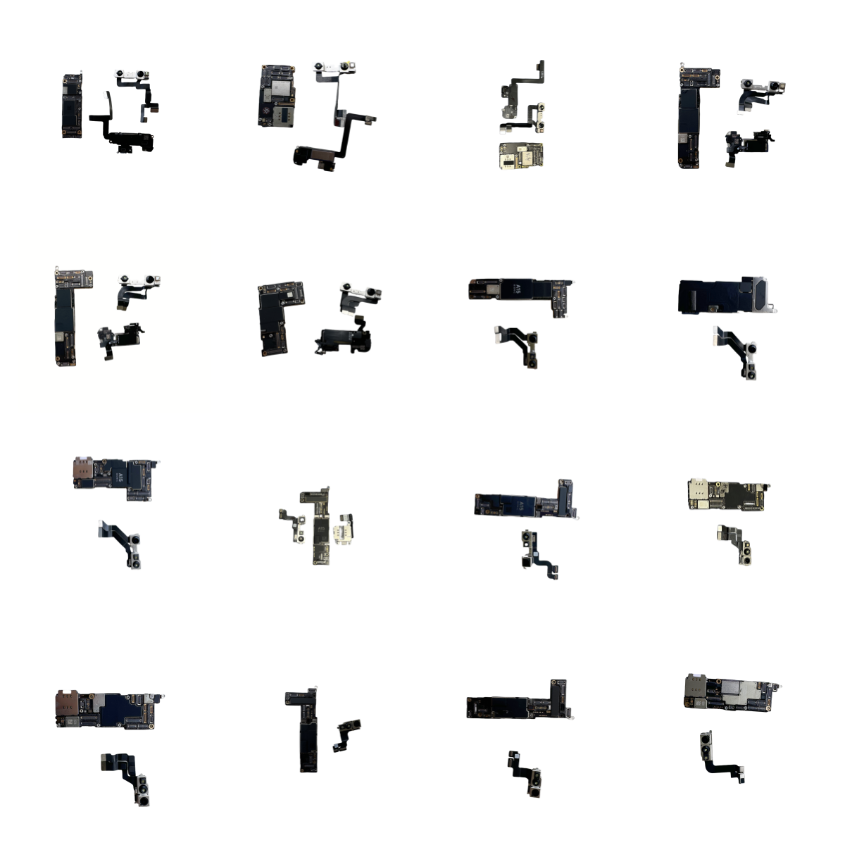 Wholesale For iPhone 12 Pro Motherboard with Face ID Unlock 64 GB 256 GB Mobile Phone Mainboard
