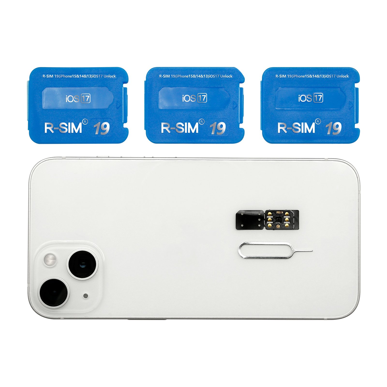 Mobile heiucard MKSD Rsim 19 sim card mobile R-SIM 19 IOS17 for iPhone 15 Pro max/15PRO/15/14/13 and almost every other iOS17