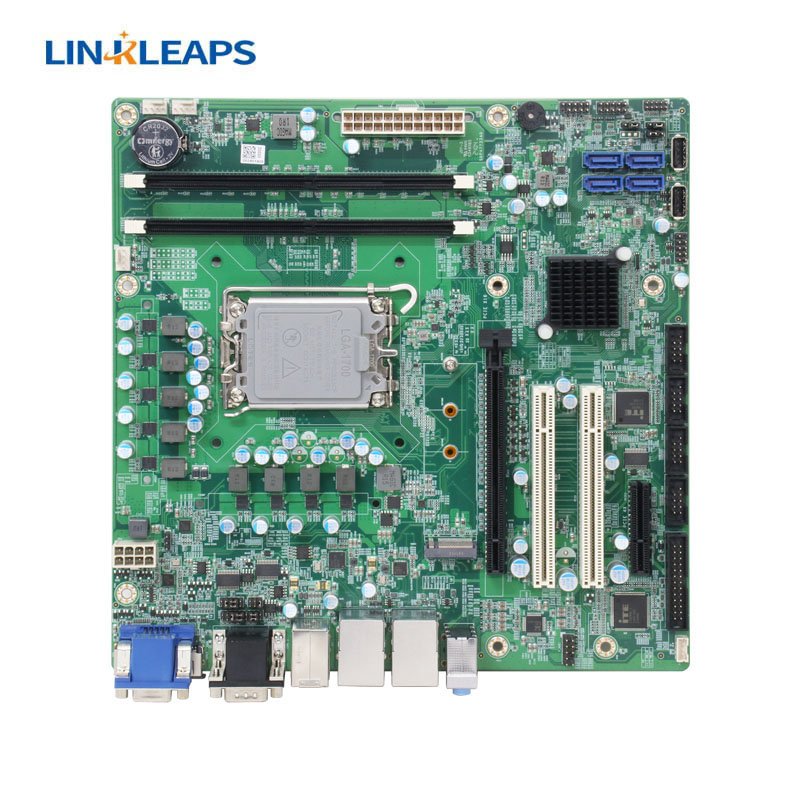 H610 Chipset Powerful Micro ATX Industrial Motherboard with LGA1700 for 12th/13th/14th Gen Intel Core i9/i7/i5/i3 & M.2 NVMe SSD