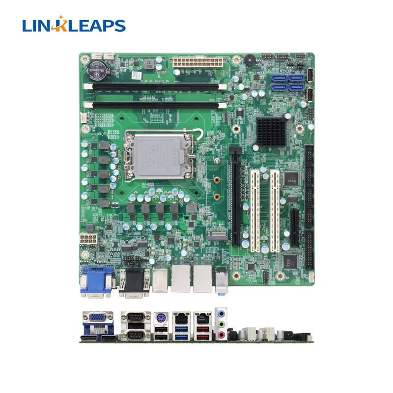 H610 Chipset Powerful Micro ATX Industrial Motherboard with LGA1700 for 12th/13th/14th Gen Intel Core i9/i7/i5/i3 & M.2 NVMe SSD