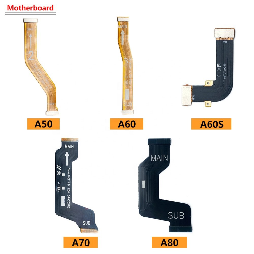 Motherboard Cable Replacement Parts For Samsung A10 A20 A30 A40 A50 A60 A70 A80 A90 M21S M30S M307 LCD Main Board Connector Flex