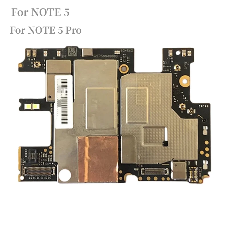 100% Full working Motherboard For Xiaomi Redmi note 5 pro 6 pro 5 plus Logic Board unlocked main board