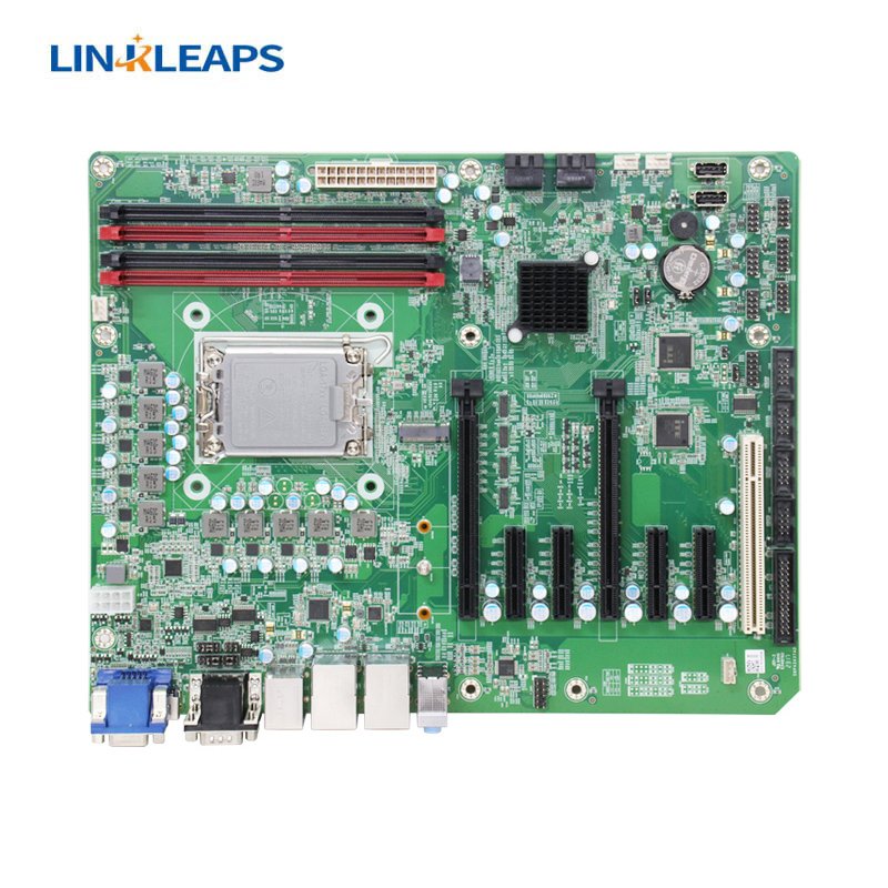 Q670 Chipset Powerful ATX Industrial Motherboard Supports 12th/13th/14th Gen Intel Core I9/i7/i5 & 4 DDR4 128GB & M.2 NVMe SSD