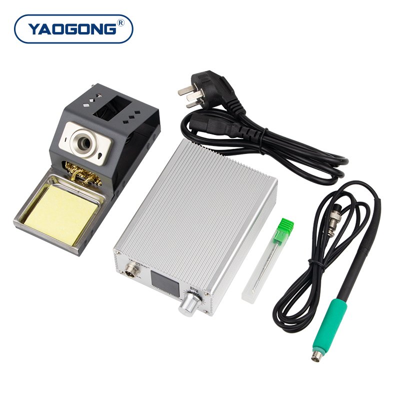YAOGONG T210 3 Channel Smart Thermostat PCB Manufacturing Assembly Mobile Phone Motherboard Repair Tools Soldering Station