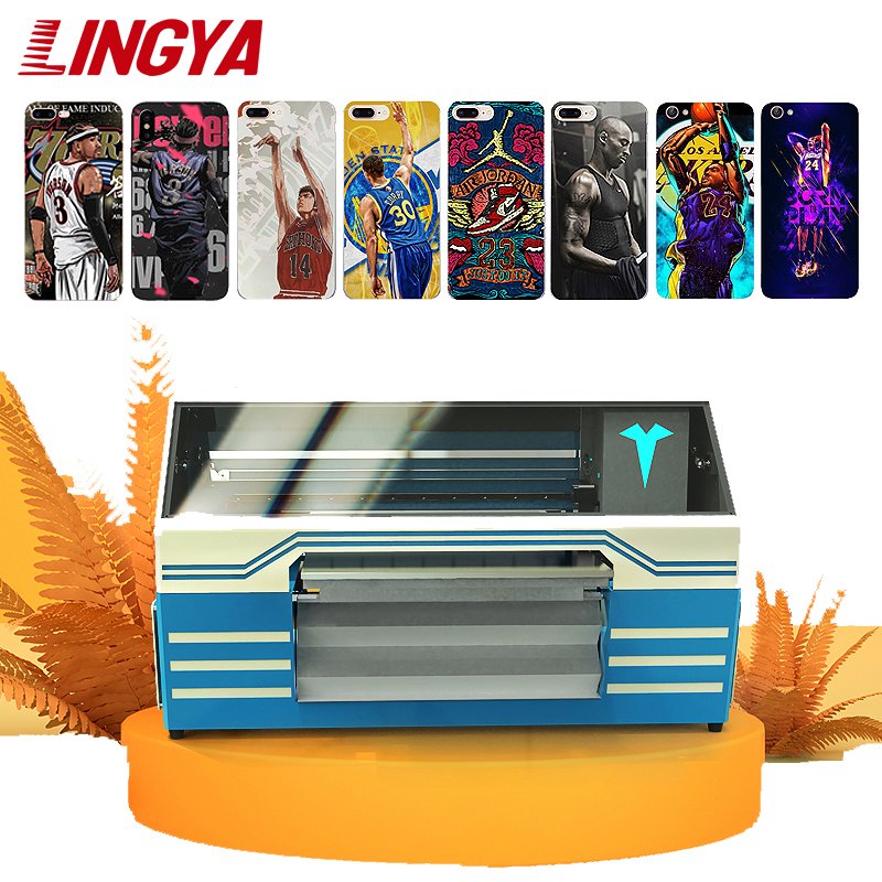 5060UV printer with two TX800 printing heads, mobile phone acrylic UV tablet printer, cup,bag, commemorative coin inkjet printer