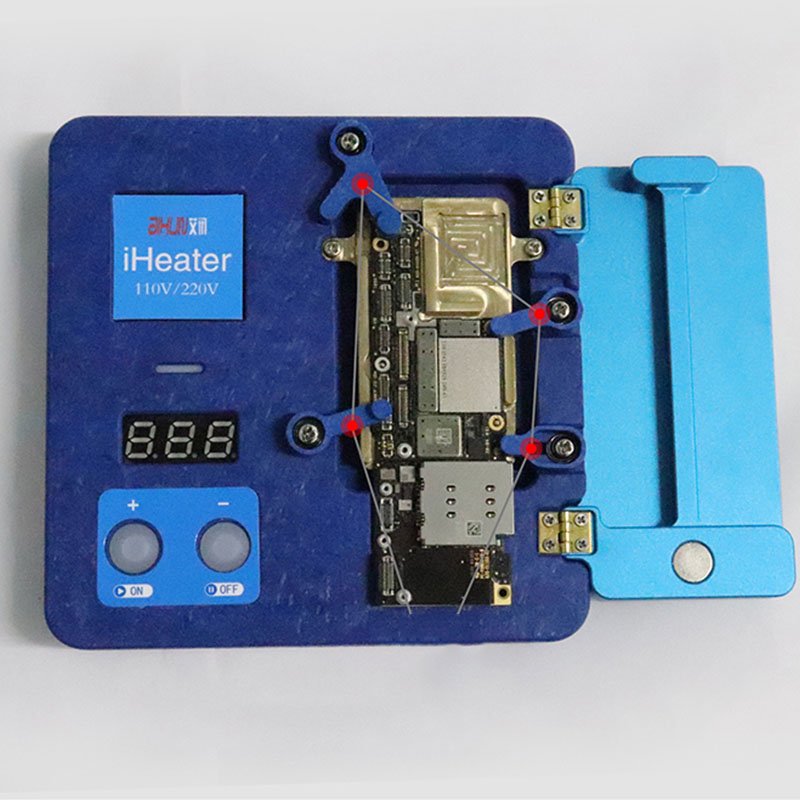 JC Aixun iHeater Intelligent Desoldering Station Digital Thermostat Heating Plate Fixture for Phone 11 X XS Pro MAX Motherboard