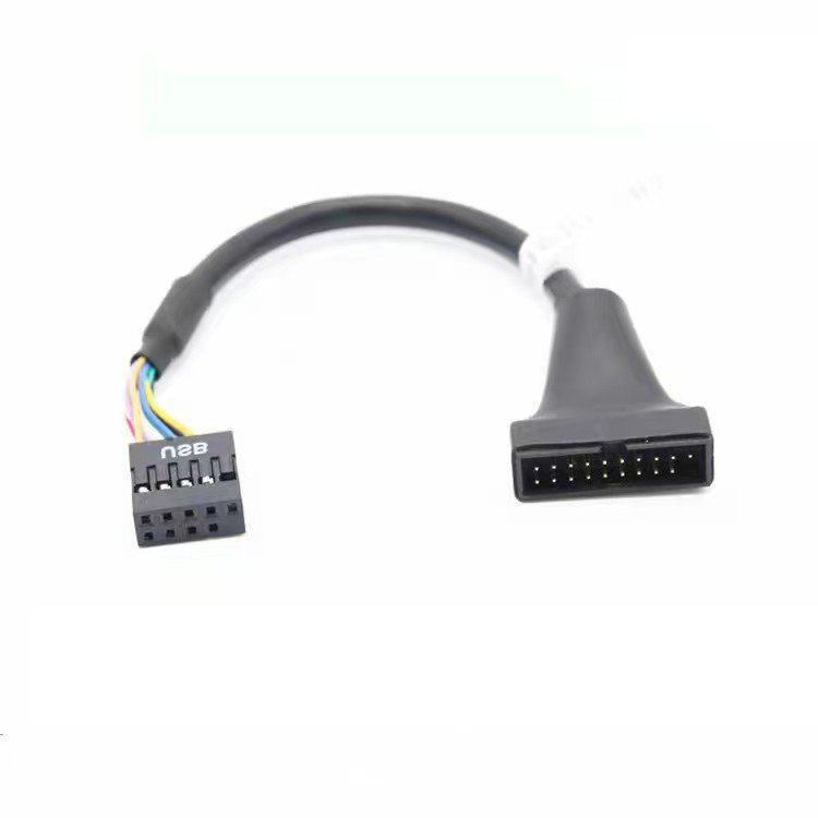 USB 2.0 9 Pin Header Female to Motherboard USB 3.0 20 Pin Male Cable Motherboard usb Cable For Computer