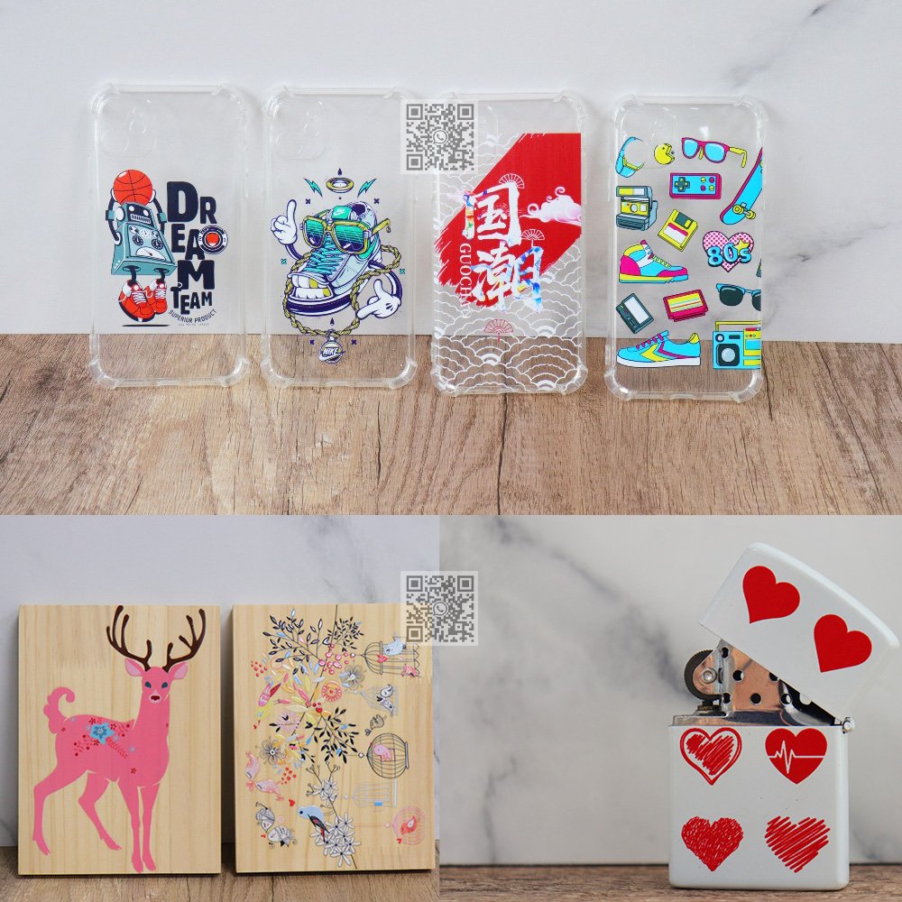 Mini Size Flatbed Led Phone Case A5 Uv Printer For PVC TPU Mobile Cover