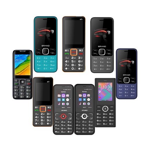 Custom Mobile Phone Motherboard Cheap Phones Small Batch Whole Sale Cellphone With Logo Customized 4G Keypad Mobile Phones