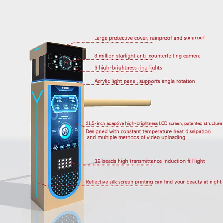 ALPR Parking System Access control Control Automatic Vehicle License Plate Recognition System