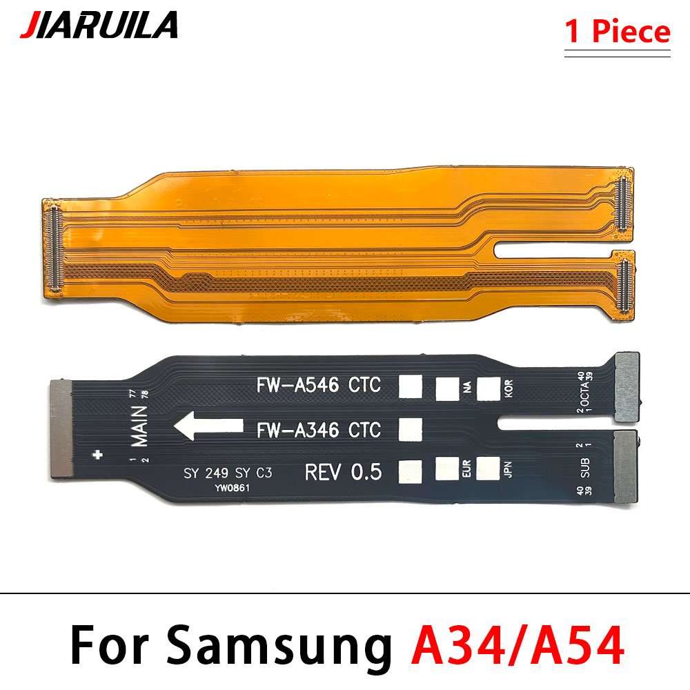 For Samsung A52S A34 A54 A33 5G A24 4G S23 Motherboard Flex Main Board Connector LCD Display Flex Cable Replacement repair Part
