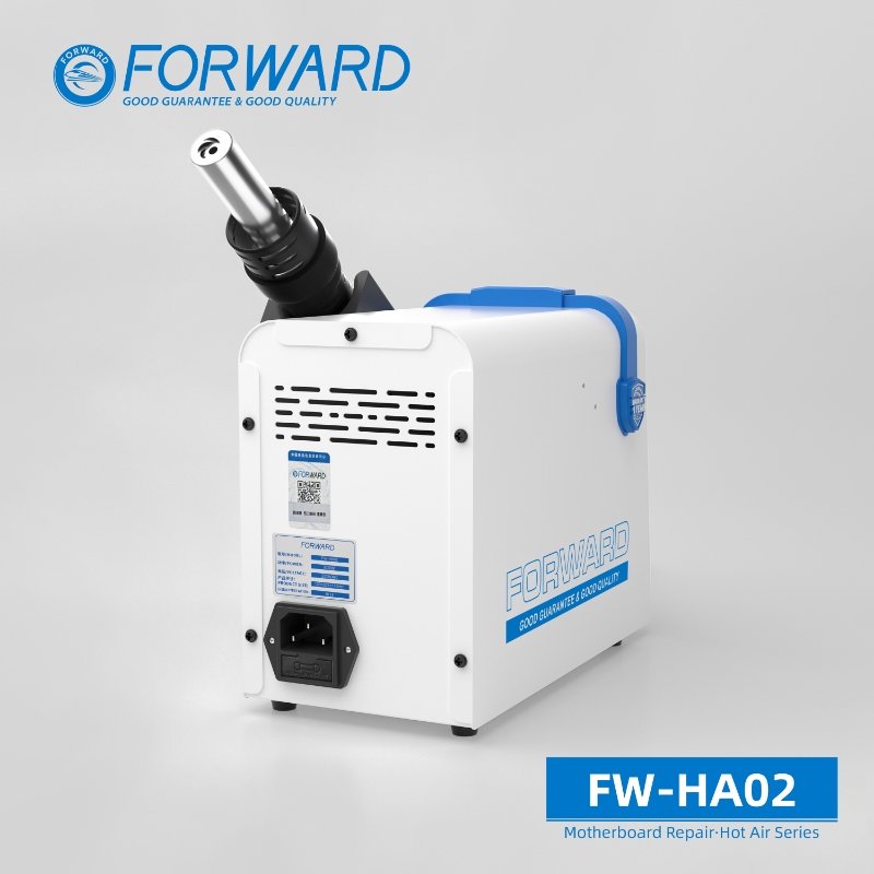 FORWARD FW-HA02 New Precise Temperature Control Helical Wind Desoldering Station Motherboard Repair Hot Air Gun For Mobile Phone