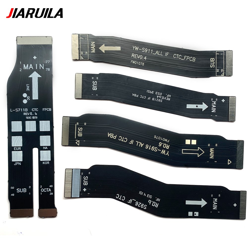 Mobile Phone Replacement Spare Parts Motherboard Flex Cable For Samsung S24 S23 Plus Ultra Fe LCD flex Main Connector Flex Cable