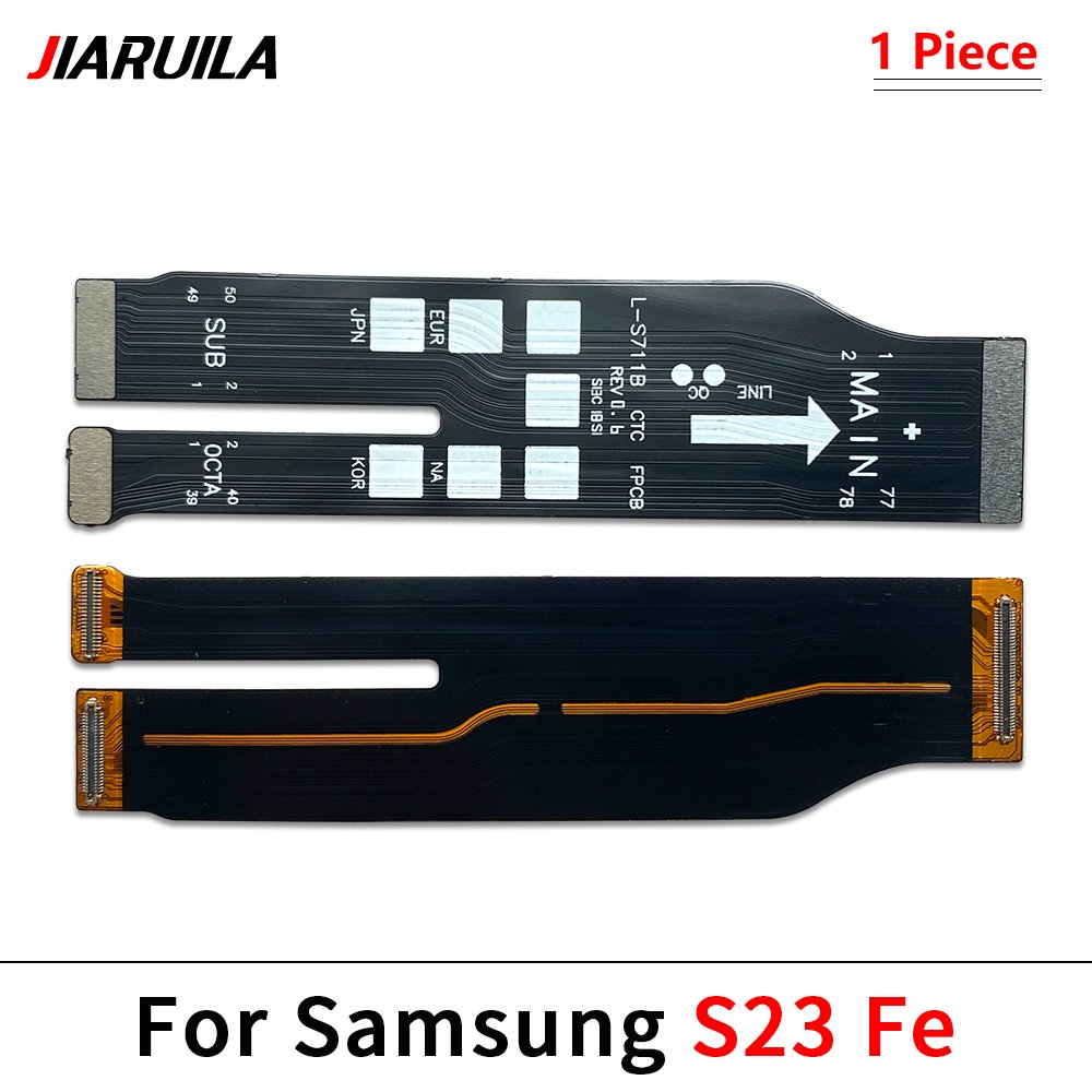 Mobile Phone Replacement Spare Parts Motherboard Flex Cable For Samsung S24 S23 Plus Ultra Fe LCD flex Main Connector Flex Cable