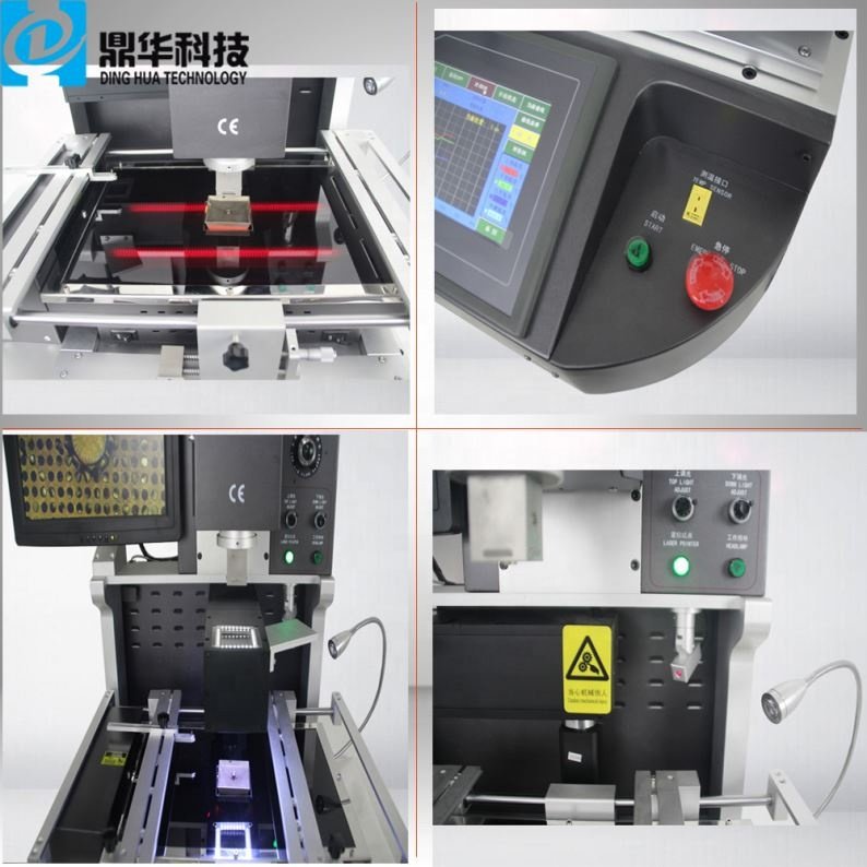 ly ir9000 vs hr 560 vs DH A2E automatic bga rework station bga ic chips remove machine