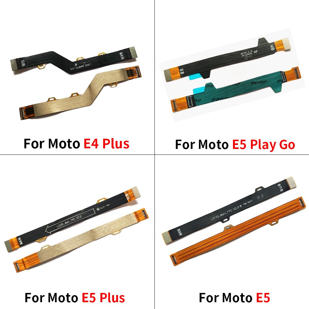 Main Board Motherboard Connector Flex Cable For Moto G62 E7 Plus E5 E4 Plus G52 One Vision Hyper Macro Fusion Plus