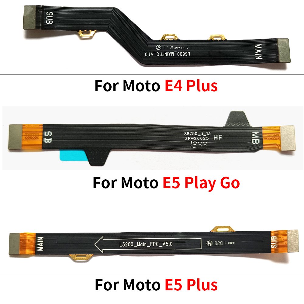 Main Board Motherboard Connector Flex Cable For Moto G62 E7 Plus E5 E4 Plus G52 One Vision Hyper Macro Fusion Plus