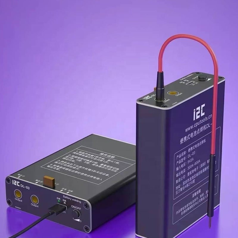 i2C DL-03s mobile phone Battery Pen Welding PCB Short circuit repair tool 18650 lithium battery spot motherboard fault detection