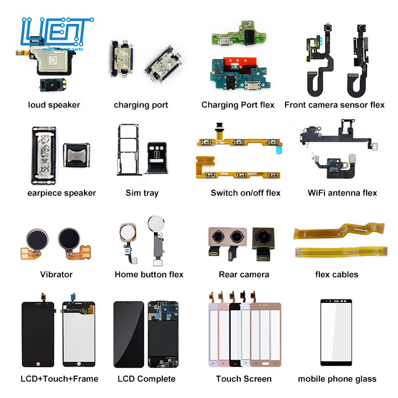 For oppo mobile parts Phone Spare Parts For Different Brands With Small Parts Camera Proximity Sensor Home Button Earpiece