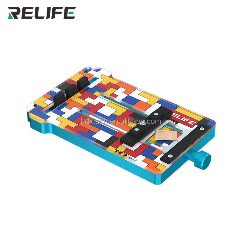 Relife TF2 Plus Heat Insulating Glass Motherboard Fixture Clamp for Mobile Phone Repairing Tools Accessories