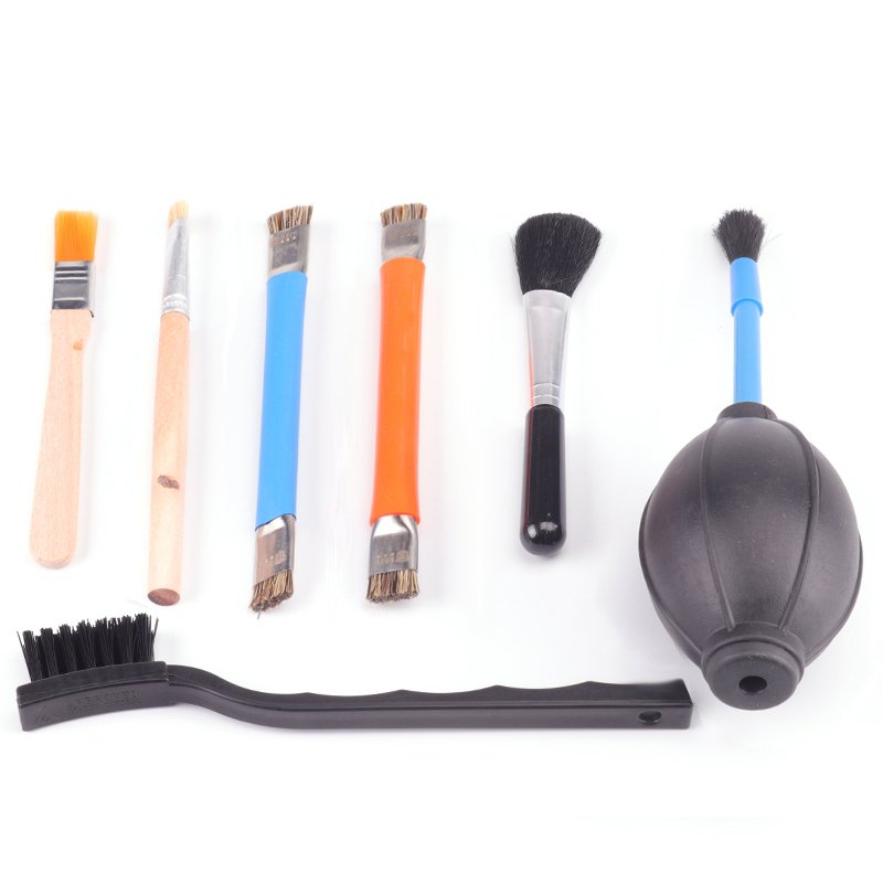 Double head maintenance hard brush mobile phone motherboard IC pad cleaning dust removal non unhairing electrostatic brush Brush