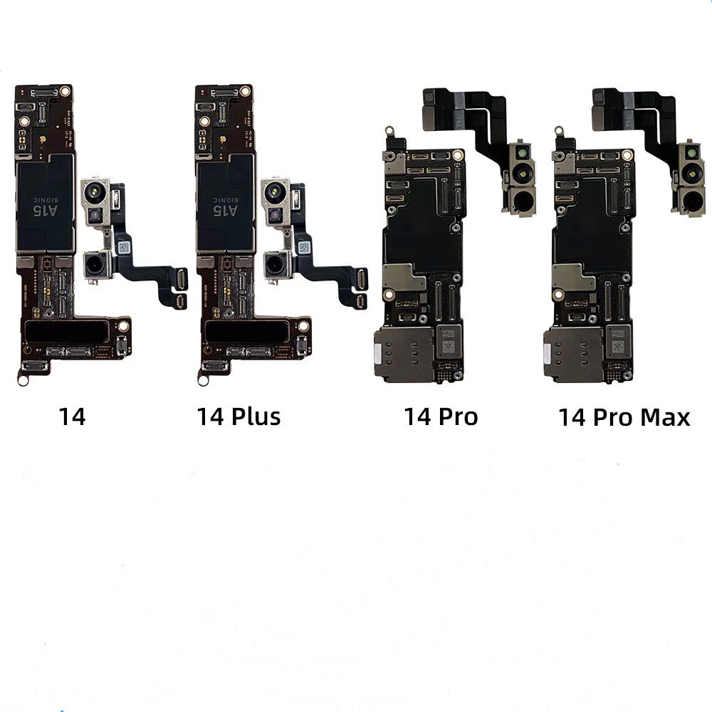 100% Original Unlocked For iPhone 14 plus pro Max Motherboard with Face ID 128GB 256GB Logic Board Fully Working