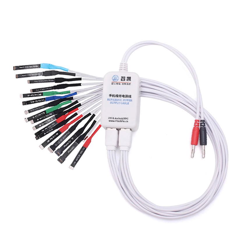 Zhikai Power Test Tool Startup Cable Line For IP Android HW XM SS Most Phone Mainboard Repair Activation Boot