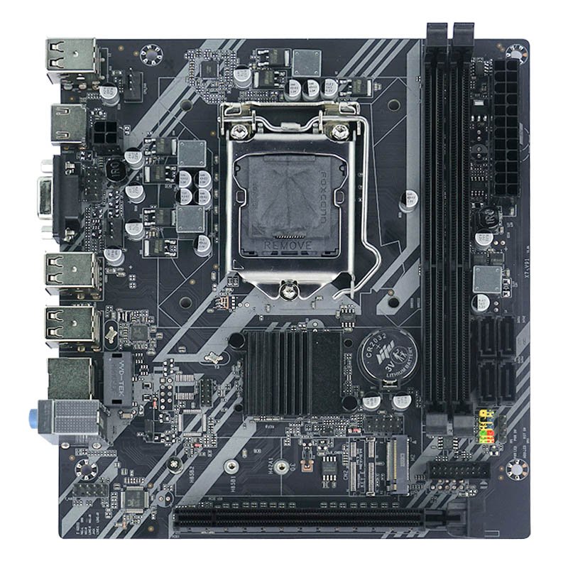 High Quality H61 PC Motherboard Support 2/3 Celeron/Pentium/Core LGA1155 Processor Dual-Channel DDR3 16GB With VGA Motherboard