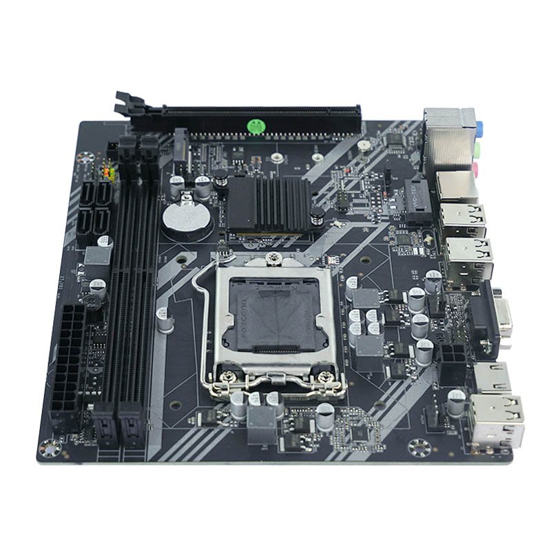 High Quality H61 PC Motherboard Support 2/3 Celeron/Pentium/Core LGA1155 Processor Dual-Channel DDR3 16GB With VGA Motherboard