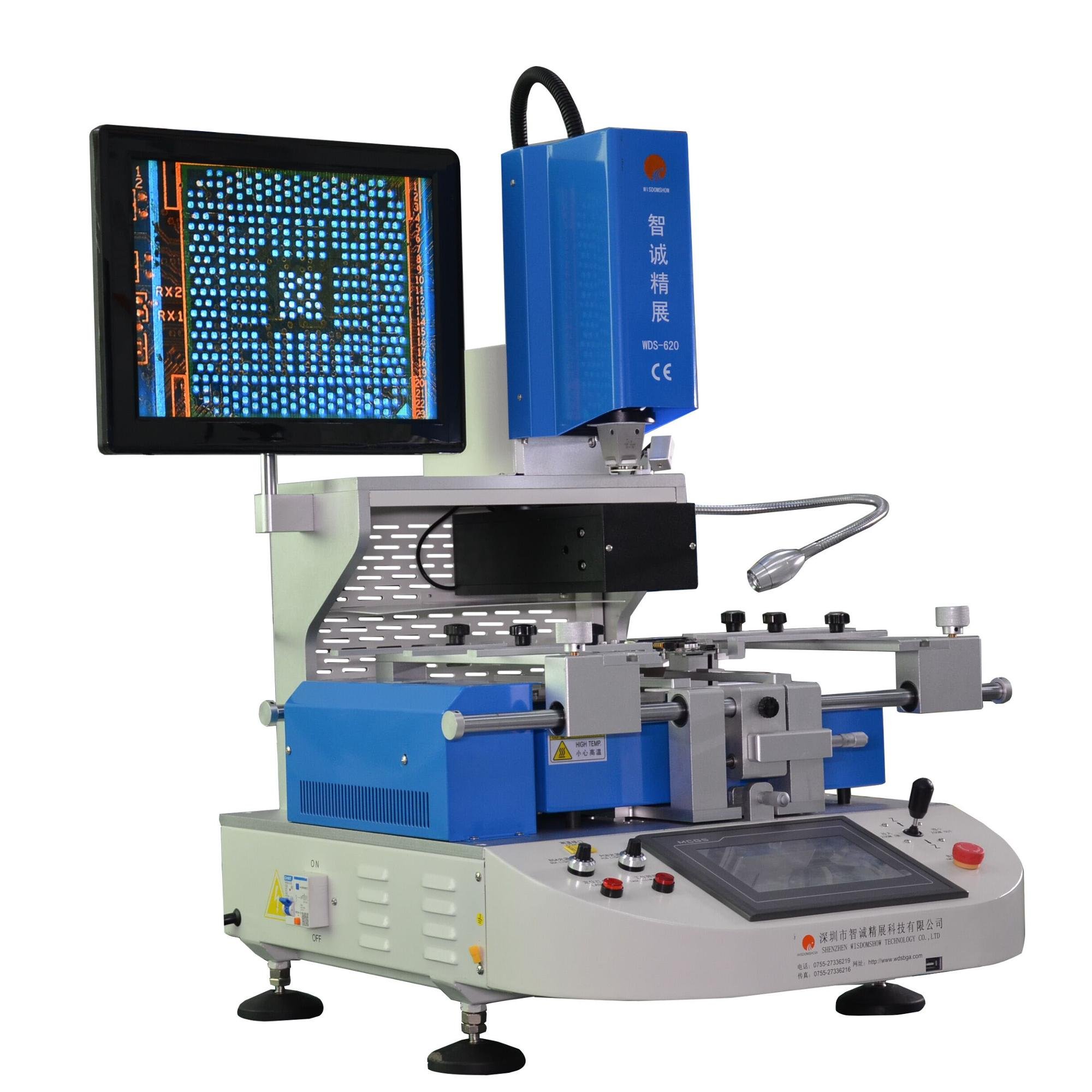 Factory best sale WDS620 BGA rework station soldering IC remove GPU desoldering motherboard repair for mobile laptop