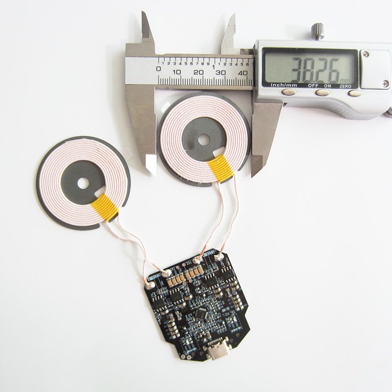 Wholesale wireless chargering module 2 Coil 10w 15W wireless charger pcba circuit board
