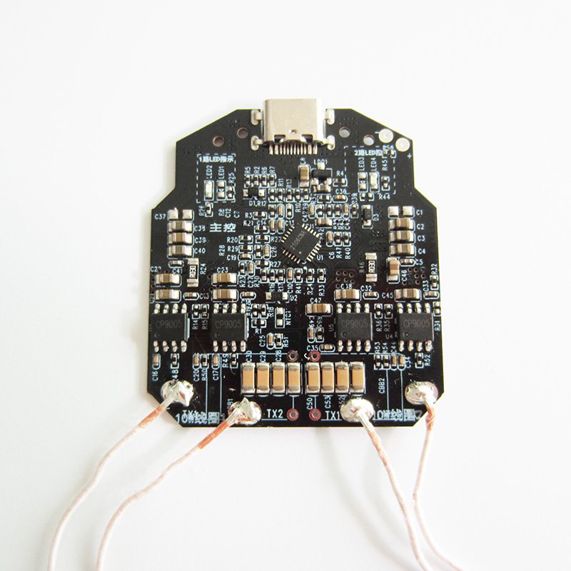 Wholesale wireless chargering module 2 Coil 10w 15W wireless charger pcba circuit board