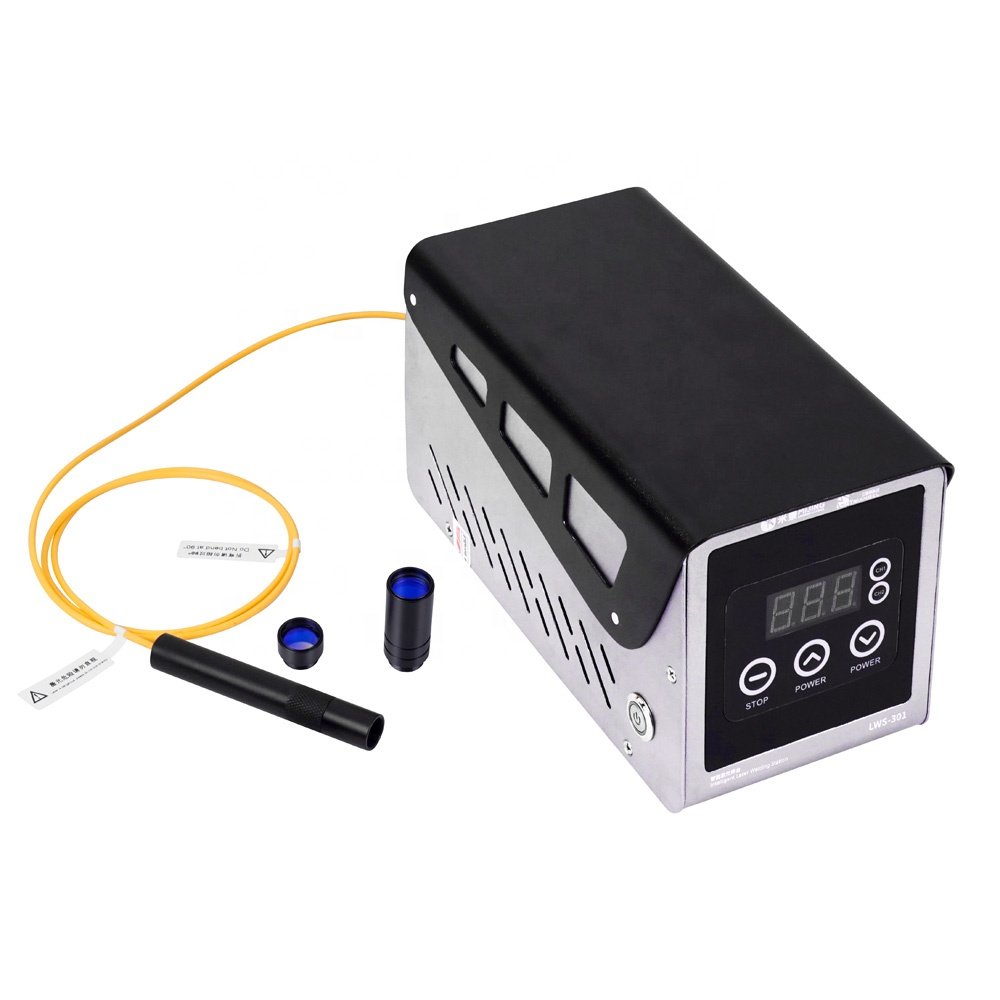 LWS-301 No Wind Intelligent Laser Desoldering Station For Mobile Phone IC Chips Disassembly CPU Degumming BGA Motherboard