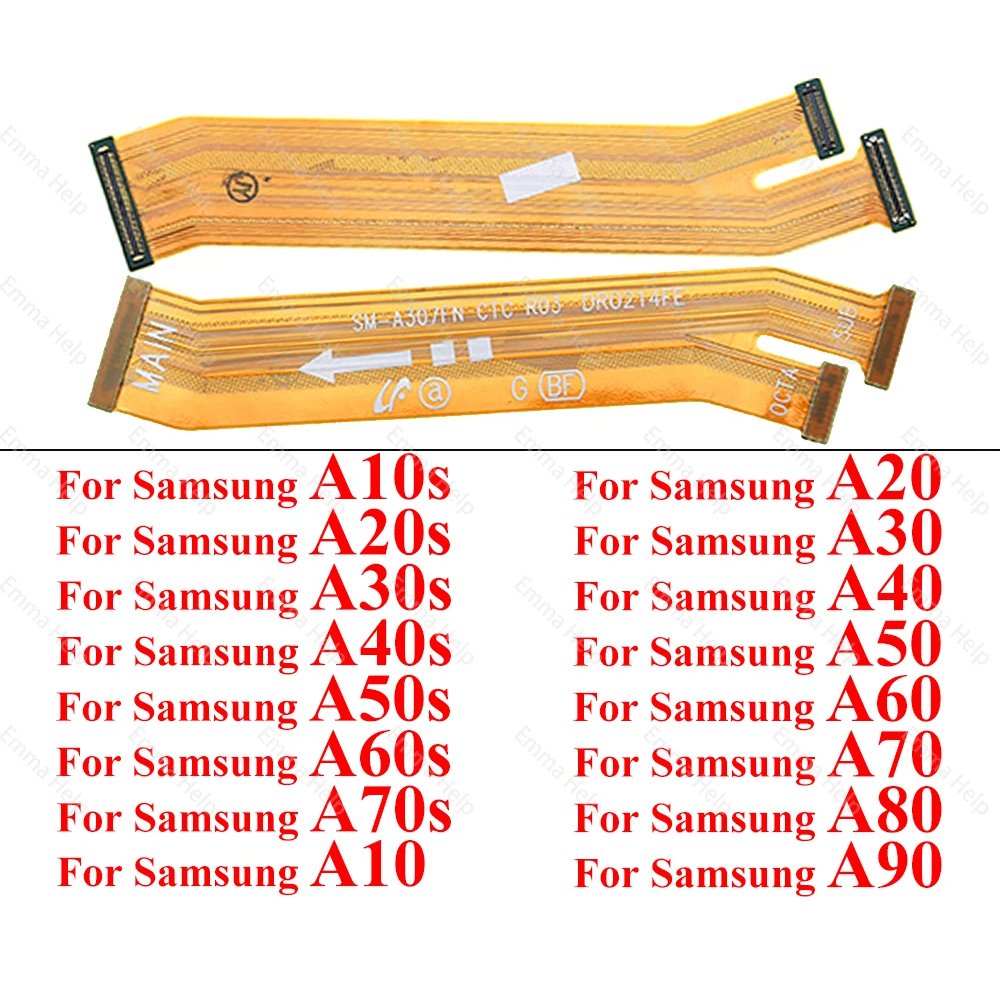 New Mainboard Flex Cable For Samsung Galaxy A50 A60 A70 A80 A51 A52 Motherboard Main Board Connector LCD Display USB Flex Cable