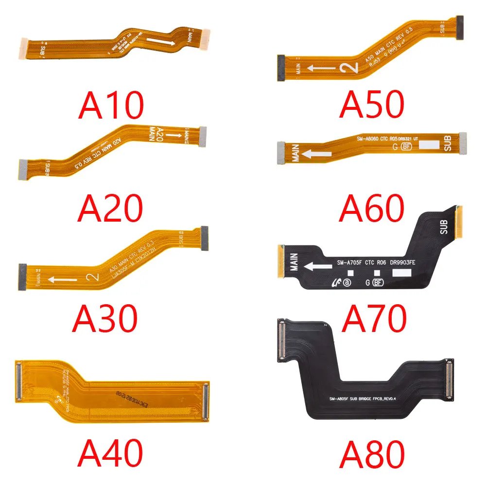 New Mainboard Flex Cable For Samsung Galaxy A50 A60 A70 A80 A51 A52 Motherboard Main Board Connector LCD Display USB Flex Cable