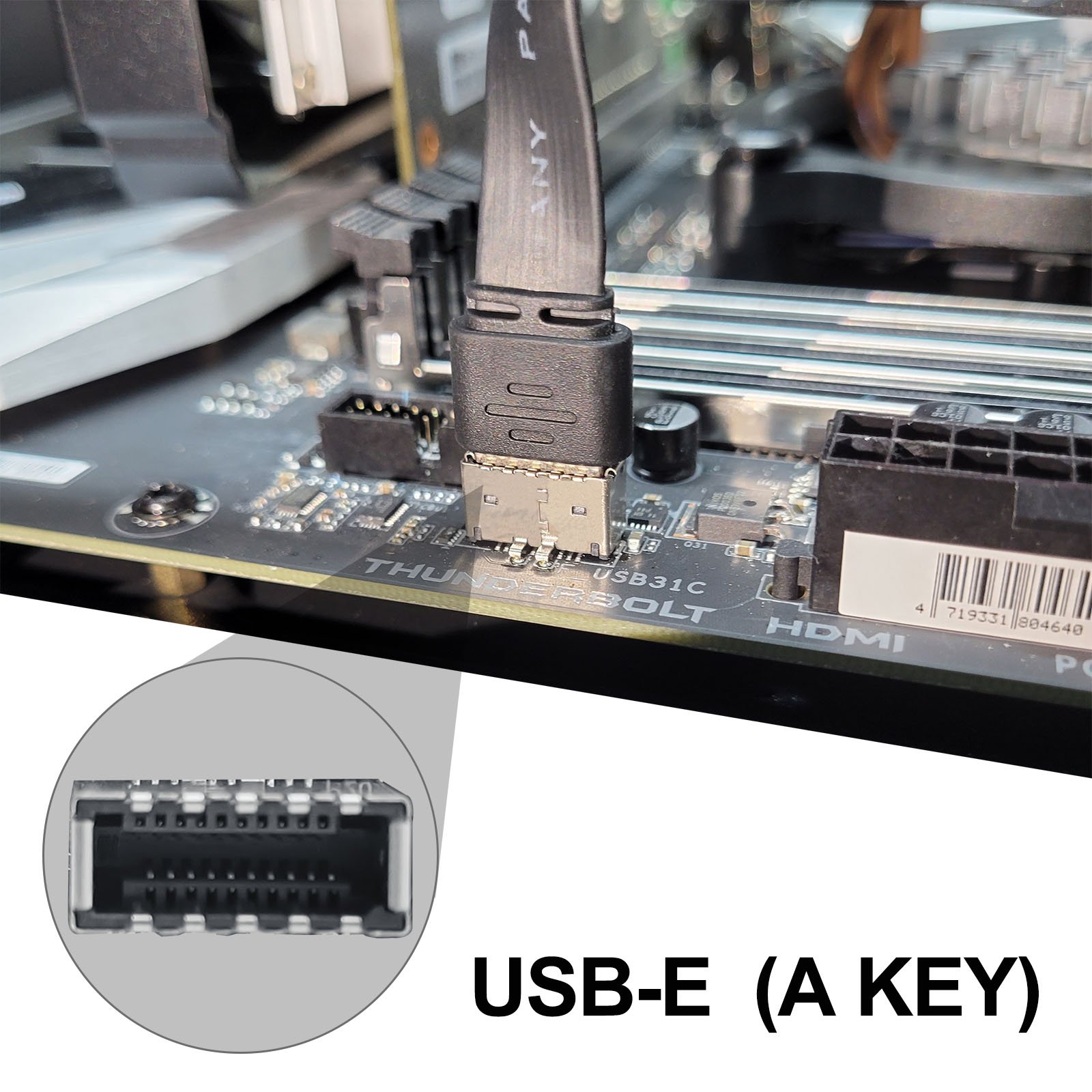Computer Connector Extension splitter internal Type E usb 2.0 3.0 3.1 3.2 c front panel adapter Mount Motherboard Header cable