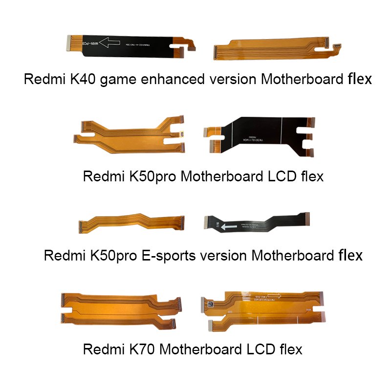 Mobile Phone Flex Cables Motherboard flex LCD Flex Cable For Redmi K40 K50pro K70