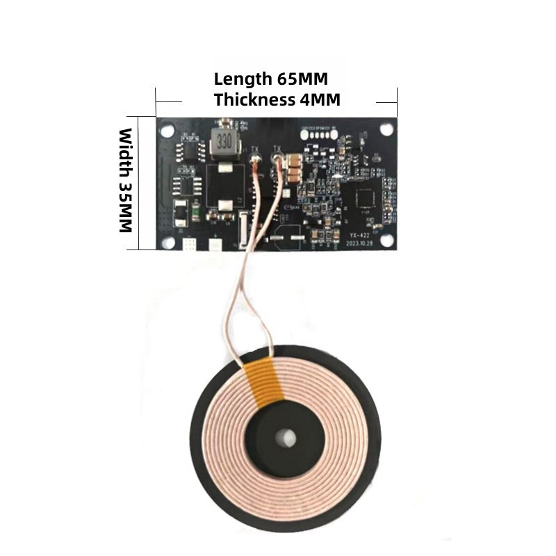Wide voltage wireless charging motherboard remote mobile phone wireless charging module transmitter pcba