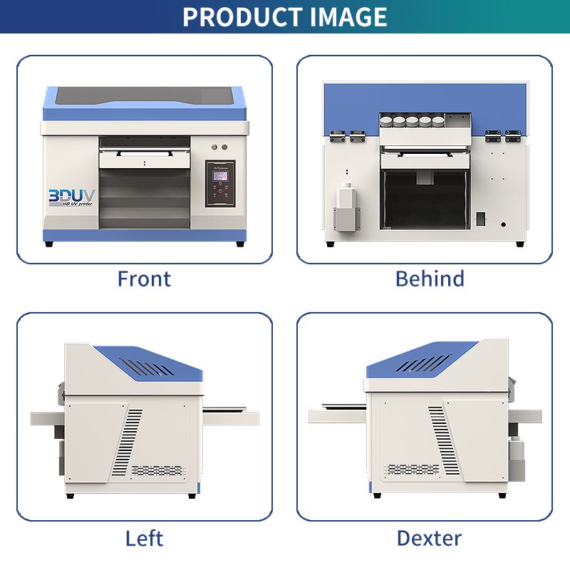 Factory sale Uv Inkjet Printer In A3 Size Printing Machine For Phone Case Wood Metal Acrylic Plastic Uv Flatbed Printer