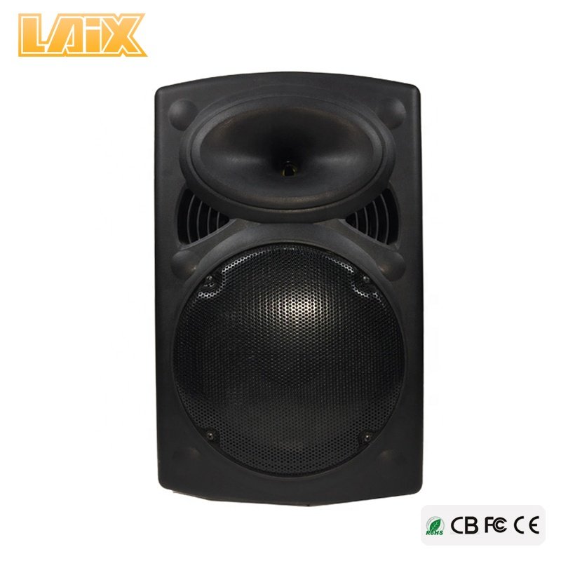 Laix SP-A37 Guangzhou Factory Portable Speaker 10 12 15 Inch Strong Bass 15Inch Classic Item with USB SD FM BT and Wireless MIC