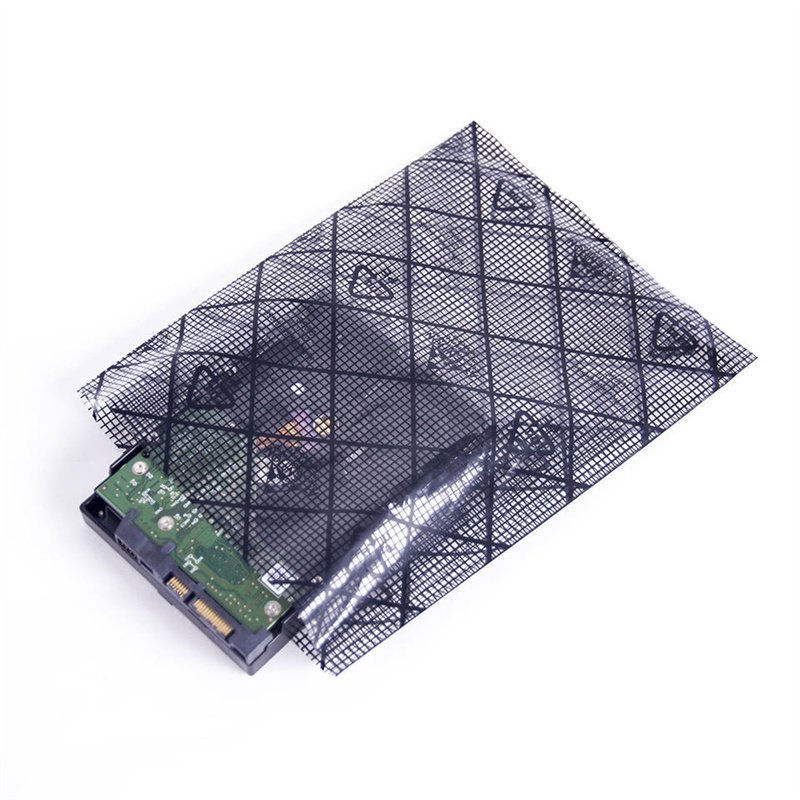 Wholesale 11.8x15.7inch Large ESD Conductive Grid Bag Open Top Anti Static Bags For Motherboard Electronic Components