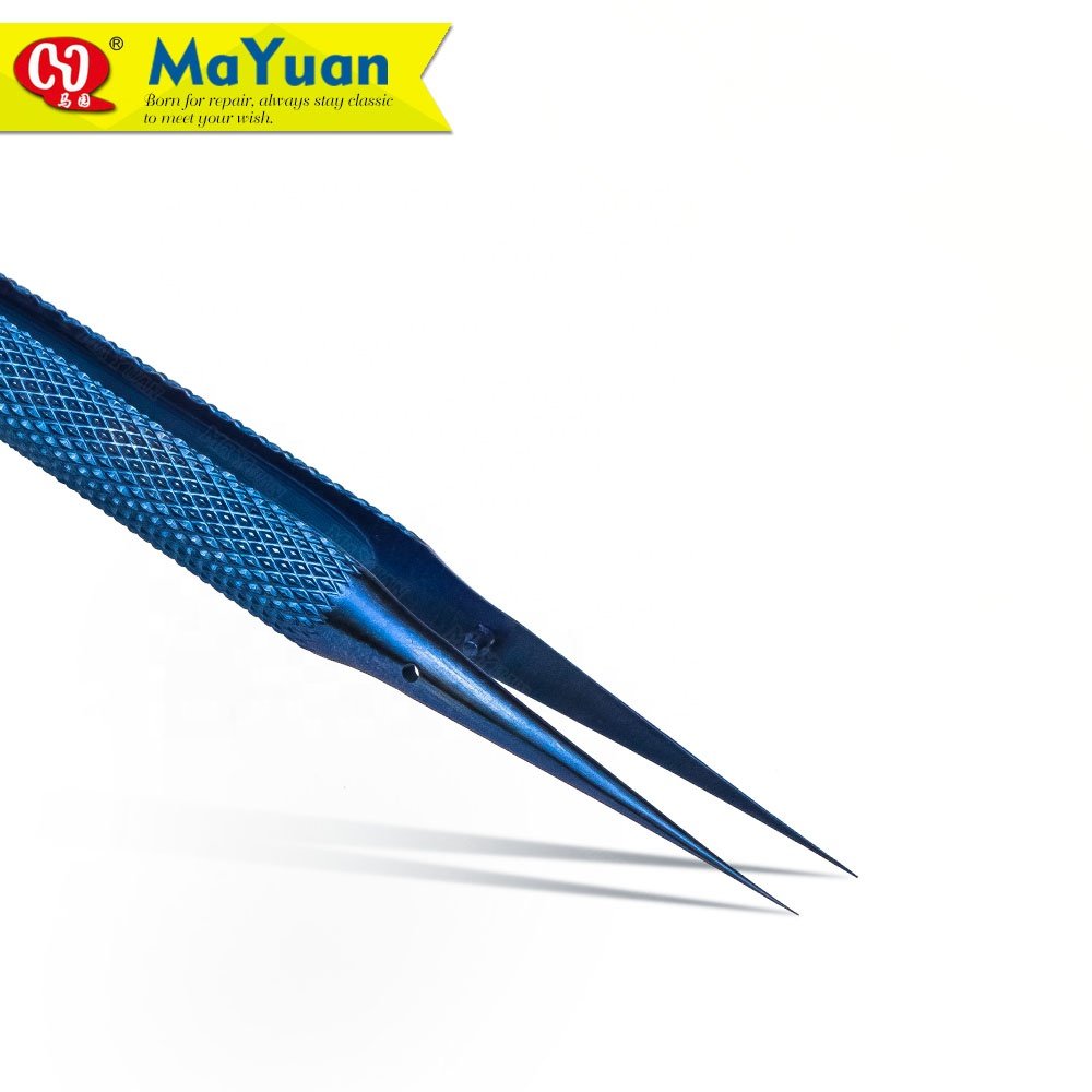 High Precision Tool Soldering Titanium Tweezers for Mobile Phone Motherboard SMD Fingerprint Jump Wire Repair