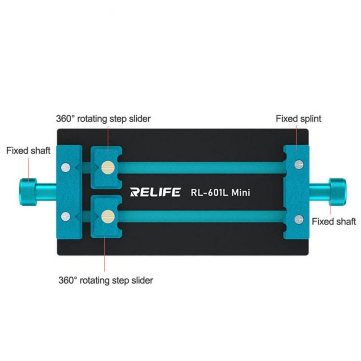 RL-601L Mini Mobile Phone Universal Motherboard Fixture IC CPU PCB Repair Clamp Mainboard Welding Platform