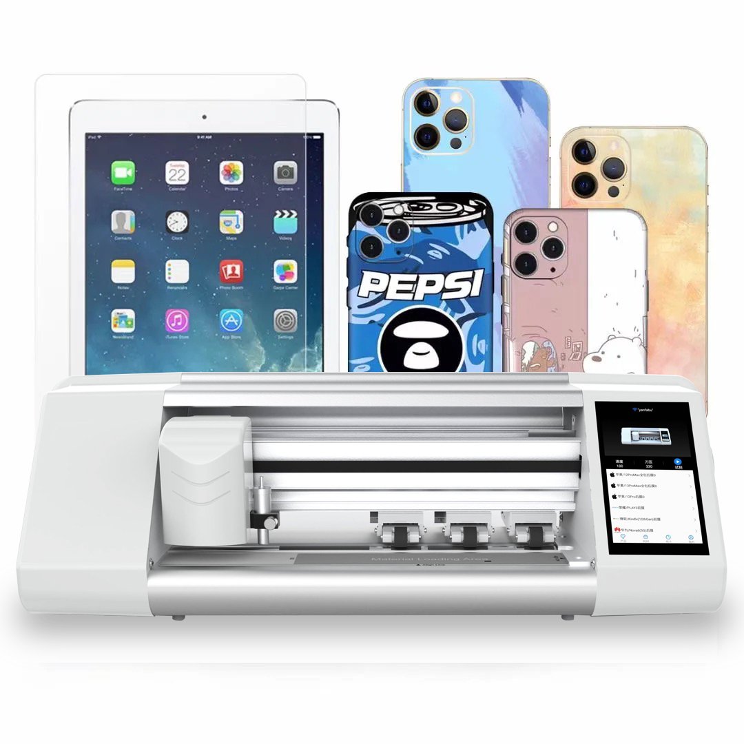 MYCUT WIFI control with touch screen Mobile Skin Cutter Screen Protector Cutting Machine